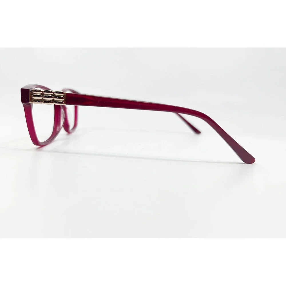 Saks Fifth Avenue Eyeglasses Womens Burgundy 286 0EGT 135 Full Rim Frame 135mm